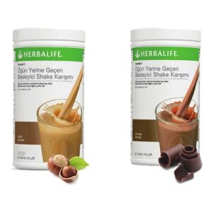 Herbalife Shake Karışımı - 1 Fındık - 1 Çikolata