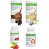 Herbalife Shake Karışımı - 1 Vanilya - 1 Çikolata - 1 Ahududu Çay - 1 Termo