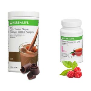 Herbalife Çikolata Shake -Ahududu Çay 50 gr