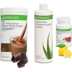 Herbalife Çikolata Shake - Limon Çay 50 gr - Aloe Vera