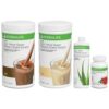 Herbalife Shake Karışımı 1 Vanilya 1 Çikolata Aloe Vera 1 100G Klasik Çay
