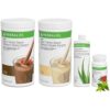 Herbalife Shake Karışımı 1 Vanilya 1 Çikolata Aloe Vera 1 Klasik Çay
