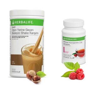 Herbalife Fındık Shake -Ahududu Çay 50 gr