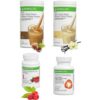 Herbalife Shake Karışımı - 1 Vanilya - 1 Fındık - 1 Ahududu Çay - 1 Termo