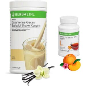 Herbalife Vanilya Shake - Şeftali Çay 50 gr