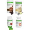Herbalife Shake Karışımı - 1 Vanilya - 1 Çikolata - 1 Klasik Çay - 1 Termo