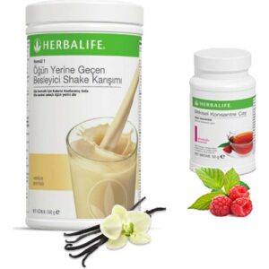 Herbalife Vanilya Shake -Ahududu Çay 50 gr
