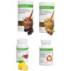Herbalife Shake Karışımı - 1 Fındık - 1 Çikolata - 1 Limon Çay - 1 Termo
