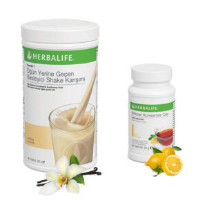 Herbalife Shake Vanilya - Herbalife Çay Limon
