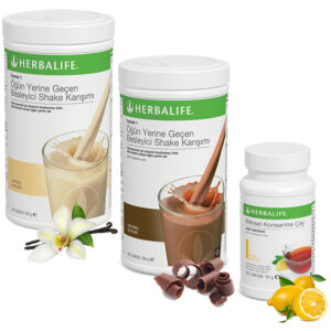 Herbalife Shake Vanilya 1 Çikolata 1 - Herbalife Çay Limon
