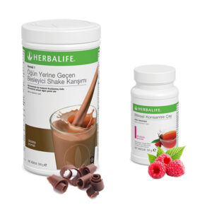 Herbalife Shake Çikolata - Herbalife Çay Ahududu
