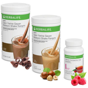 Herbalife Shake Çikolata 1  Fındık 1 - Herbalife Çay Ahududu