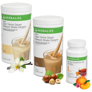 Herbalife Shake Vanilya 1  Fındık 1 - Herbalife Çay Şeftali