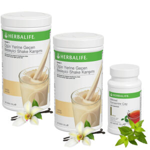 Herbalife Shake Vanilya 2 - Herbalife Çay Klasik 50 Gr