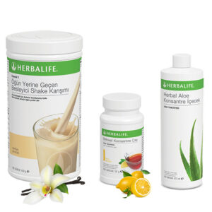 Herbalife Shake Vanilya - Herbalife Çay Limon - Herbalife Aloe Vera