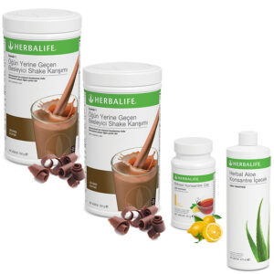Herbalife Shake Çikolata 2 - Herbalife Çay Limon - Herbalife Aloe Vera