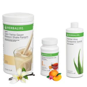 Herbalife Shake Vanilya - Herbalife Çay Şeftali - Herbalife Aloe Vera