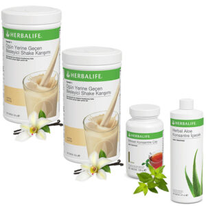 Herbalife Shake Vanilya 2 - Herbalife Çay Klasik 100 Gr - Herbalife Aloe Vera