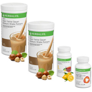 Herbalife Shake Fındık 2 - Herbalife Çay Limon - Herbalife Termo