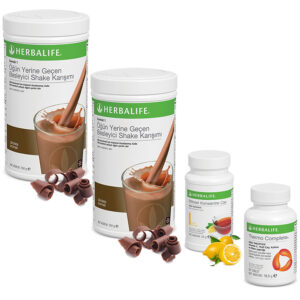 Herbalife Shake Çikolata 2 - Herbalife Çay Limon - Herbalife Termo