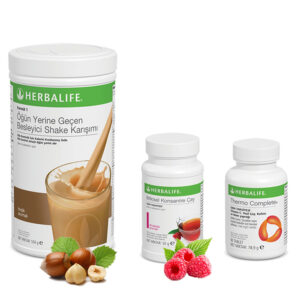 Herbalife Shake Fındık  - Herbalife Çay Ahududu - Herbalife Termo