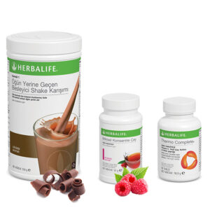 Herbalife Shake Çikolata - Herbalife Çay Ahududu - Herbalife Termo