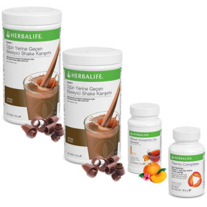 Herbalife Shake Çikolata 2 - Herbalife Çay Şeftali - Herbalife Termo