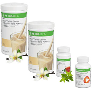 Herbalife Shake Vanilya 2 - Herbalife Çay Klasik 50 Gr - Herbalife Termo