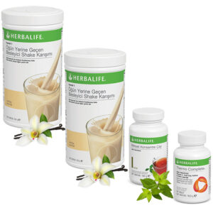 Herbalife Shake Vanilya 2 - Herbalife Çay Klasik 100 Gr - Herbalife Termo