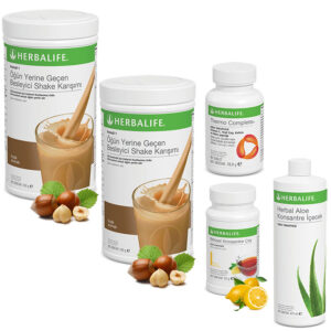 Herbalife Shake Fındık 2 - Herbalife Çay Limon - Herbalife Aloe Vera - Herbalife Termo