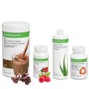 Herbalife Shake Çikolata - Herbalife Çay Ahududu - Herbalife Aloe Vera - Herbalife Termo