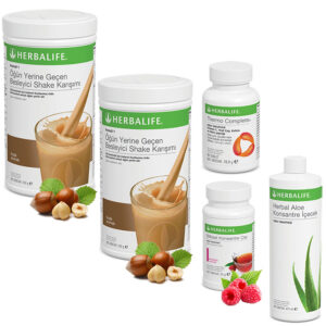 Herbalife Shake Fındık 2 - Herbalife Çay Ahududu - Herbalife Aloe Vera - Herbalife Termo