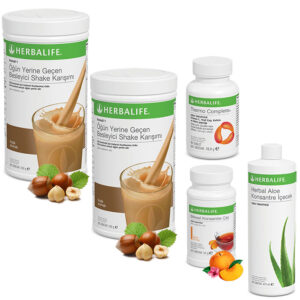Herbalife Shake Fındık 2 - Herbalife Çay Şeftali - Herbalife Aloe Vera - Herbalife Termo