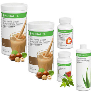 Herbalife Shake Fındık 2 - Herbalife Çay Klasik 50 Gr - Herbalife Aloe Vera - Herbalife Termo