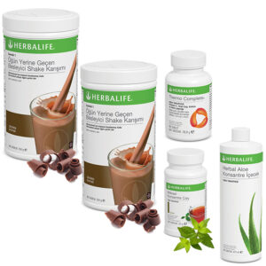 Herbalife Shake Çikolata 2 - Herbalife Çay Klasik 50 Gr - Herbalife Aloe Vera - Herbalife Termo
